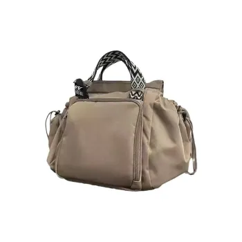 XIANGSU Oxford Backpack Women's Mocha Gray/Black