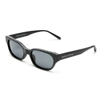 Linda Farrow Acetate Rectangular Sunglasses Women's Black