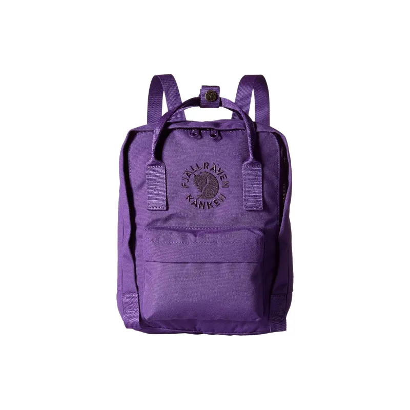 Fjallraven Polyester Sports Backpack Mini Unisex Dark Purple Violet-1