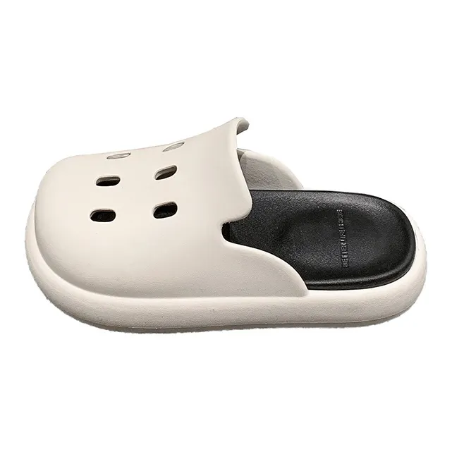 BEAR UNION Home Slippers White Pink-4