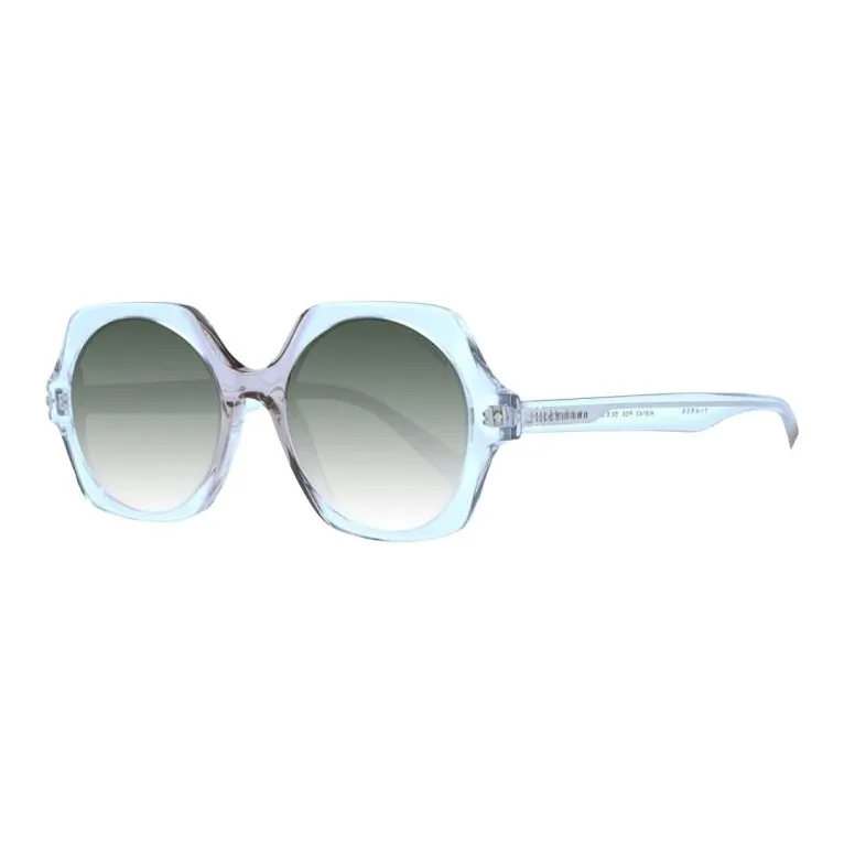 Ana Hickmann Acetate Square Sunglasses Women's Green-0