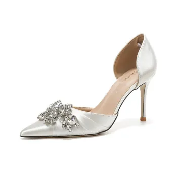 CZRSK Slim Heel High Heels 7CM Women's White