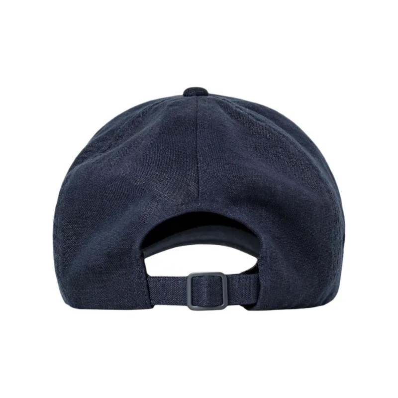 COS Linen Cotton Baseball Caps Men's Blue-2