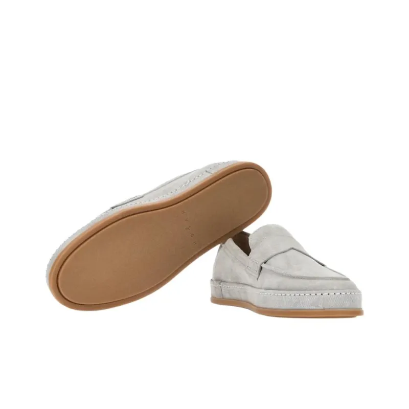 HOGAN Almond Toe Loafers Women's-5