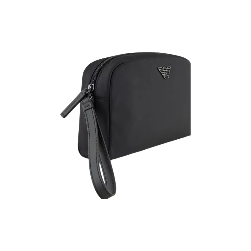 EMPORIO ARMANI Polyamide Storage Bag Unisex Black-2