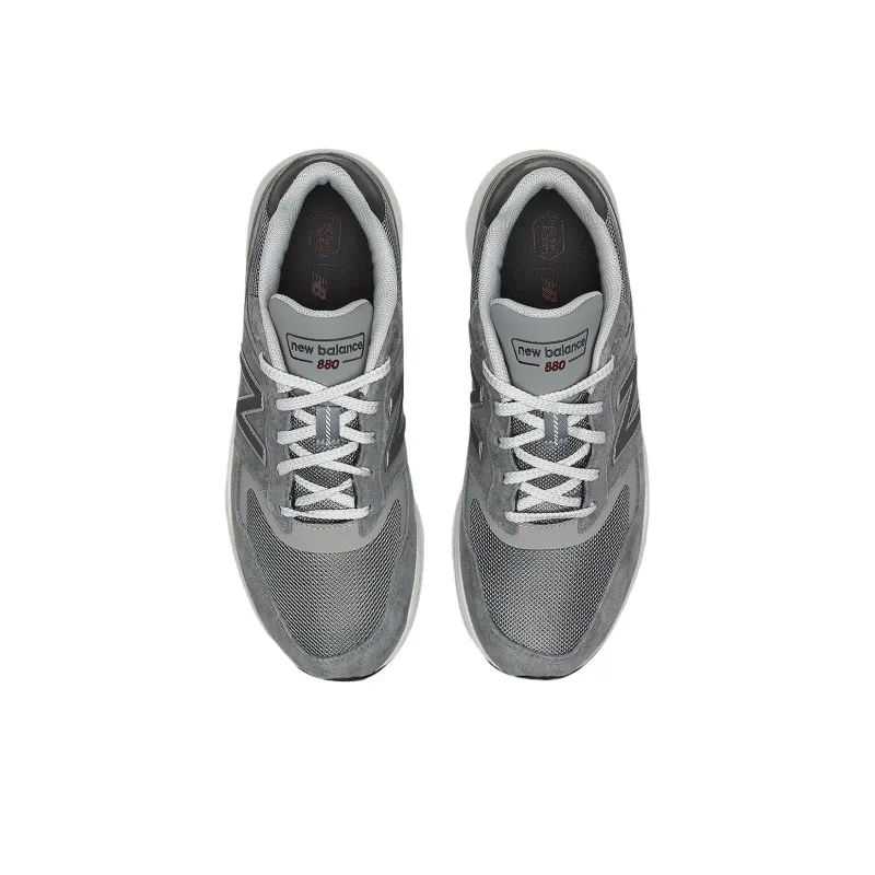 New Balance 880 V6 Abrasion Resistant Low Top Casual Shoes Men's Gray 2E Width-4