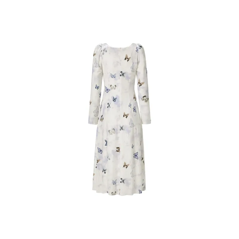 TAMMY TANGS Long-Sleeved Dresses Women's White-1