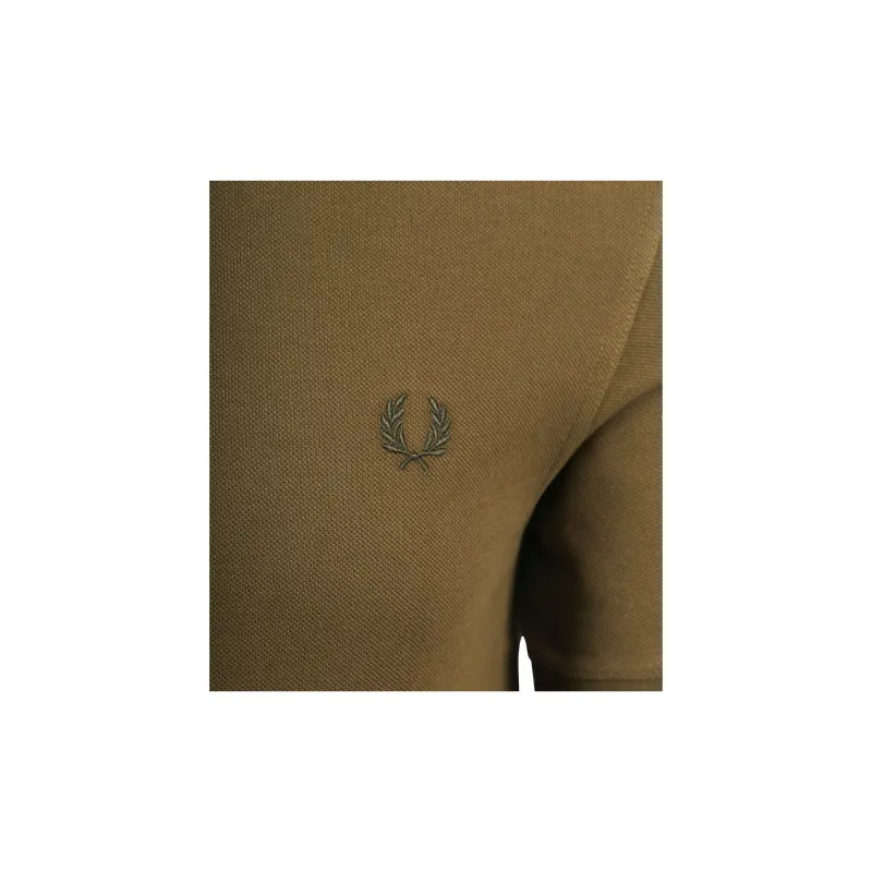 FRED PERRY Polo Shirt Men's Dark Green-3