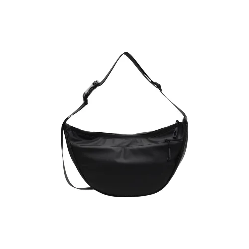 XIANGSU Fabric Shoulder Bag Women's Black
