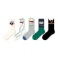 Quirky Cute-5 Pack[7A Antibacterial, Boneless Socks]