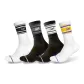 4 Pack[Classic White+Black Warrior+Oreo+Lakers Purple]