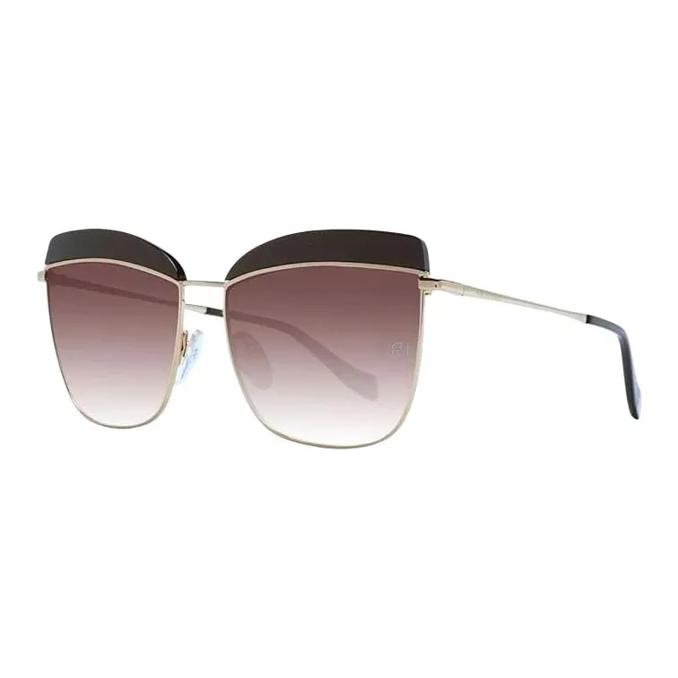 Ana Hickmann Aviator Sunglasses Women's Silver-0
