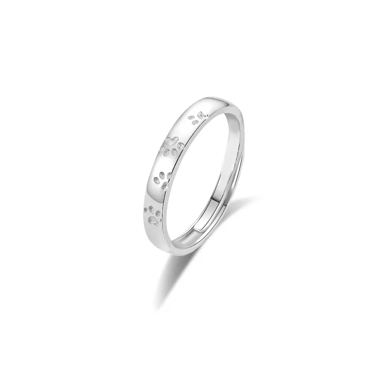 Love Jewelry S999 Fine Silver Rings Unisex-2