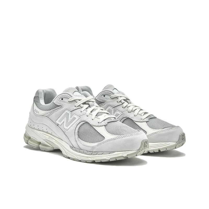 New Balance NB 2002R Anti Slip Wear Resistant Low Top Casual Running Shoes Unisex Light Gray-2
