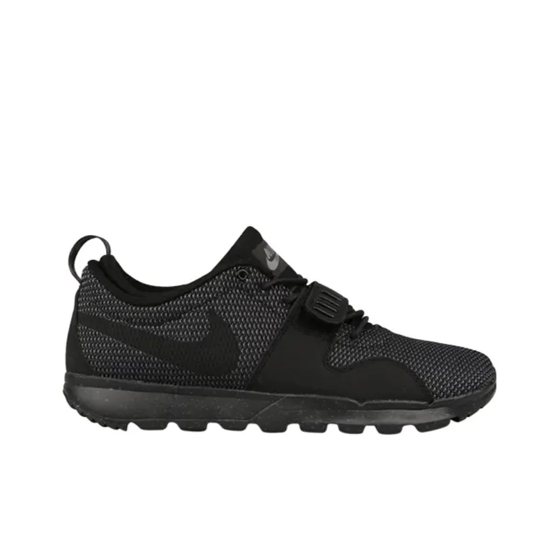 Nike Trainerendor Cushioning, Wear Resistant Low Top Casual Running Shoes Men's Black-1