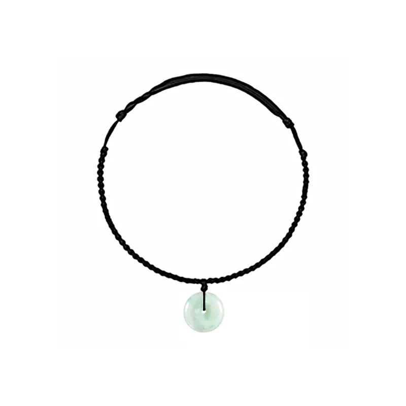 FMC Bean Type Jadeite Necklaces Unisex-6