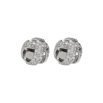 JIL SANDER Crystals Embellished Earrings