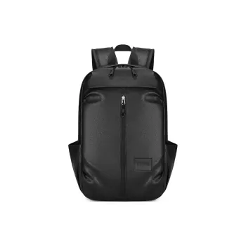 XIANGSU PU Backpack Men's Black/Brown