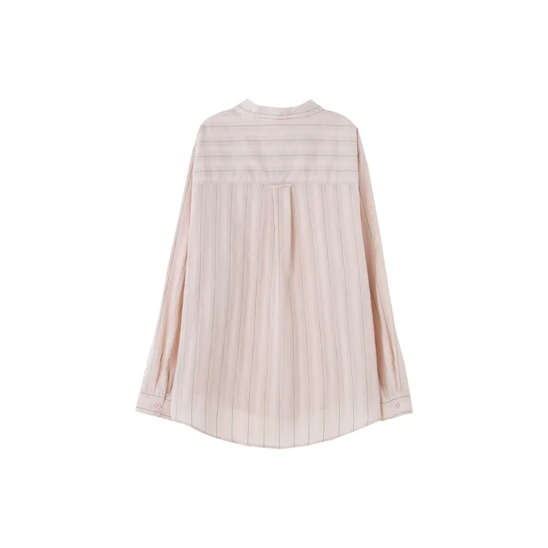 SOON FLOWER Shirts Women's Pink-1