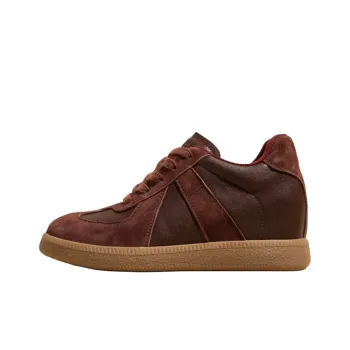 Ruomini Lightweight Height Increasing Mid Top Casual Shoes Women's