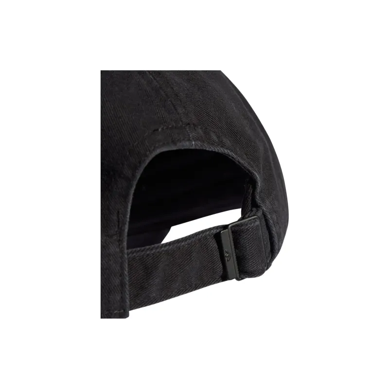adidas Adicolor Classics Trefoil Stonewashed Baseball Cap Black-3