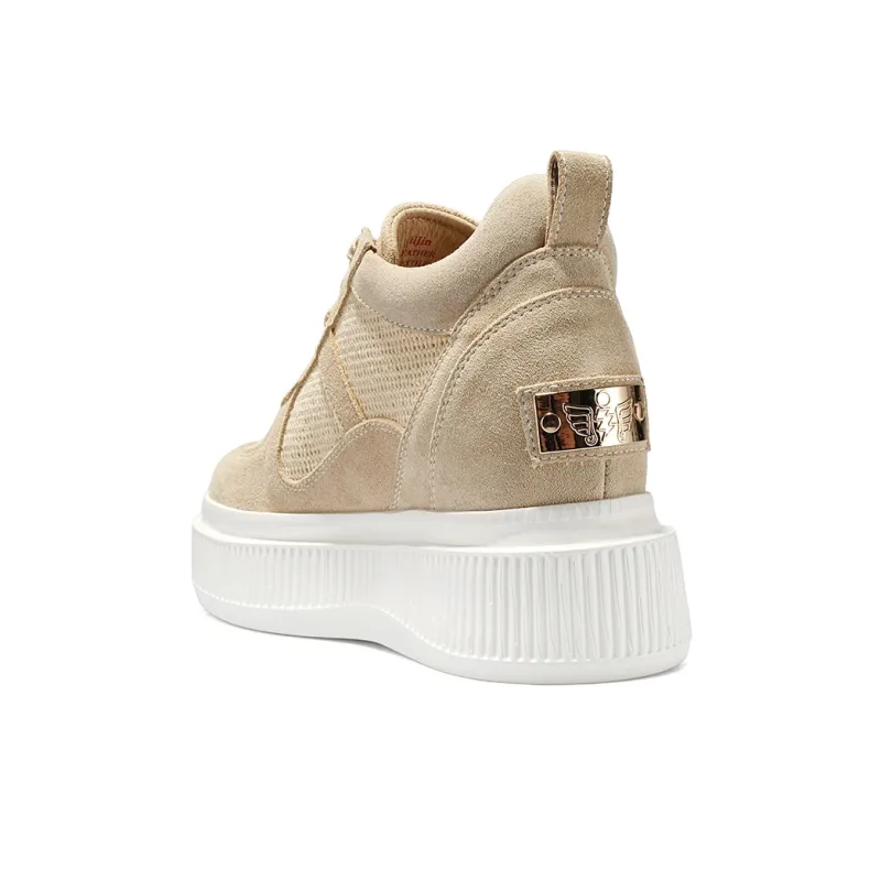 IiJin Low Top Woven Cut Out Trendy Sneakers & Casual Shoes Women's-7
