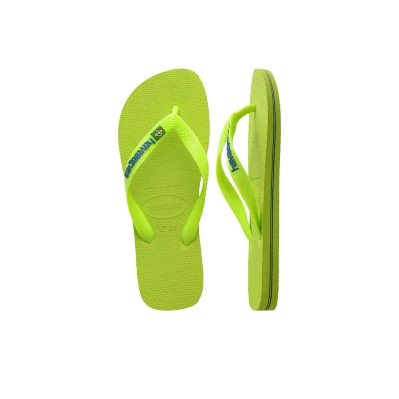 Havaianas Abrasion-Resistant Flip Flops Women's Green-5