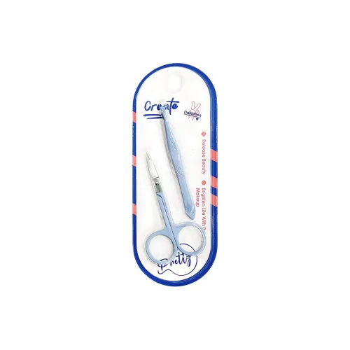 XUANCAIFENLING Elegant Brow Clip And Trimmer Combo Eyebrow Tools Set Of 2
