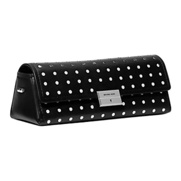 MICHAEL KORS Ludlow Leather Shoulder Bag Women's Black-1
