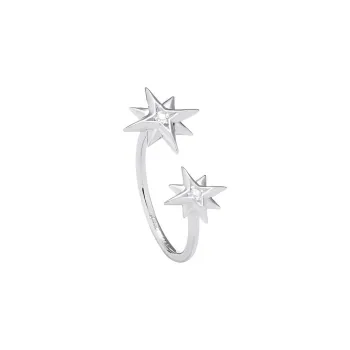 Radiant 925 Sterling Silver Rings Women's Silver
