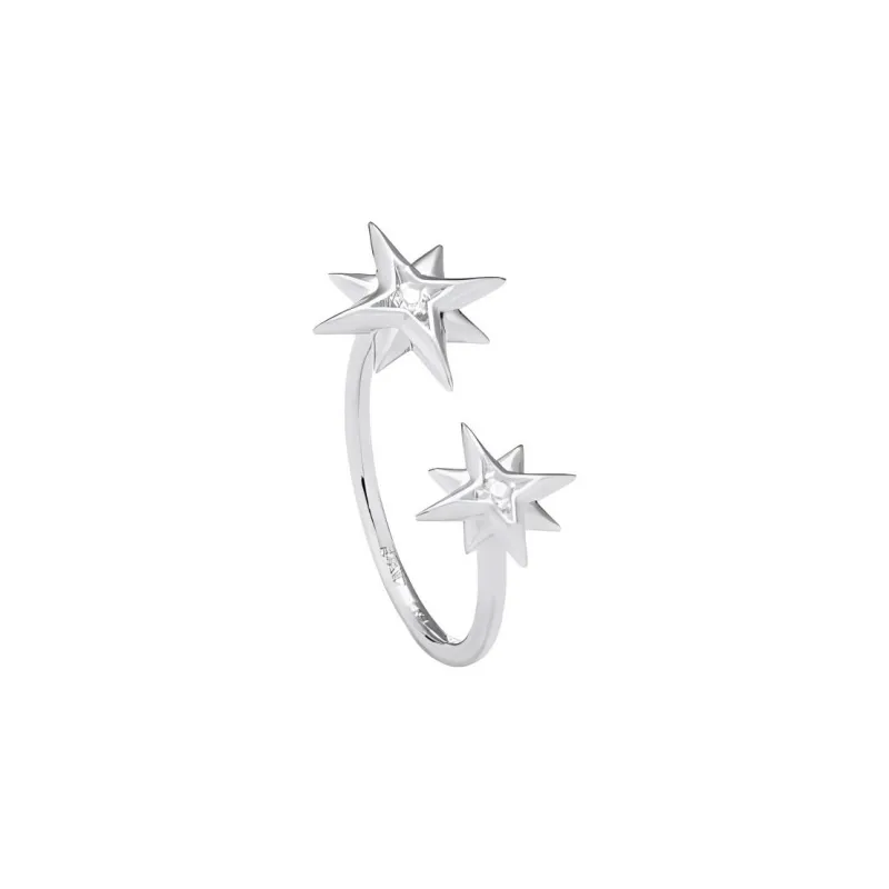 Radiant 925 Sterling Silver Rings Women's Silver-0