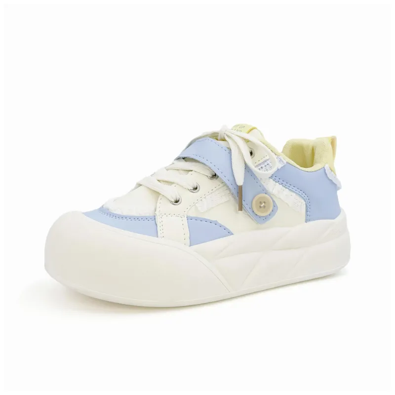 ABCIO Coverage Cushioning Height Increasing Low Top Skateboard Shoes Women's-3
