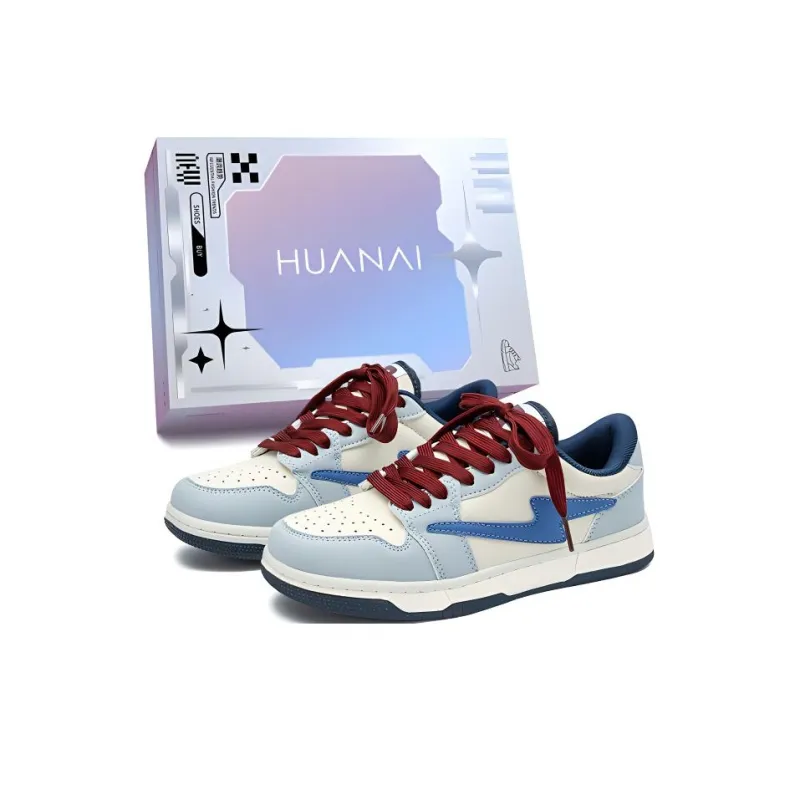 HUANAI Durable Breathable Low-Top Skateboard Shoes Unisex-0
