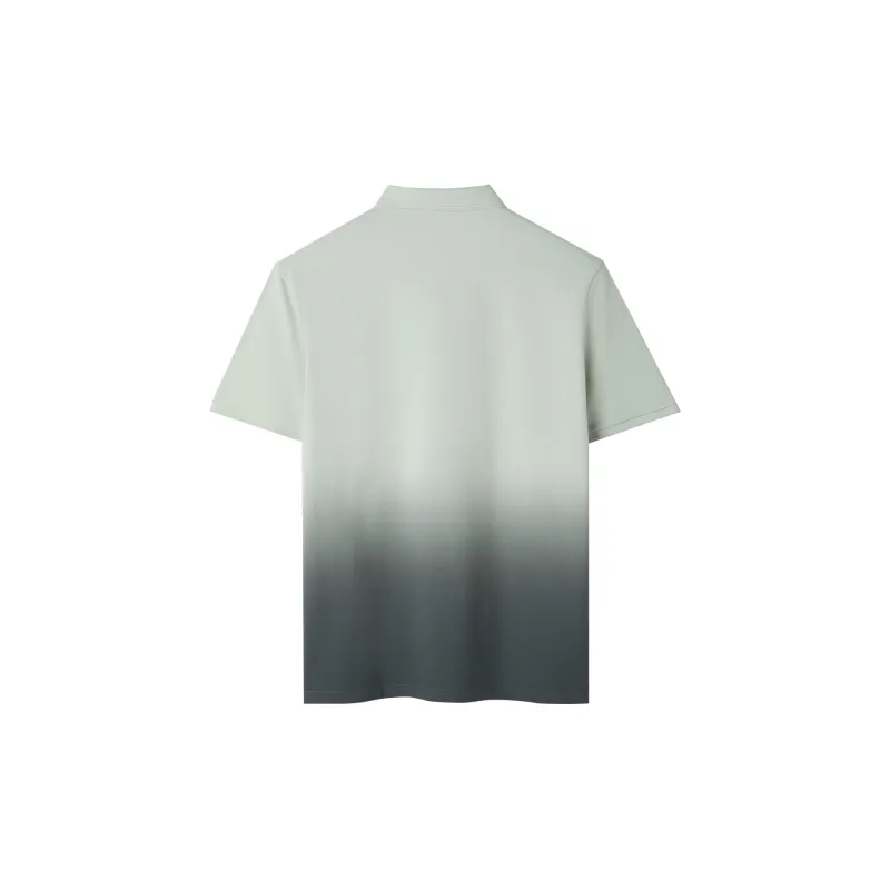 HLA Polo Shirts Men Light Green Gradient 62-1