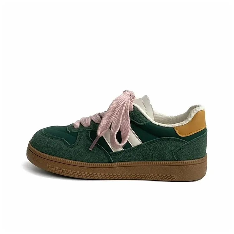 WJA Slip-Resistant Cushioning Impact Resistance Wear-Resistant Lightweight Low-Top Skateboard Shoes Women's-4