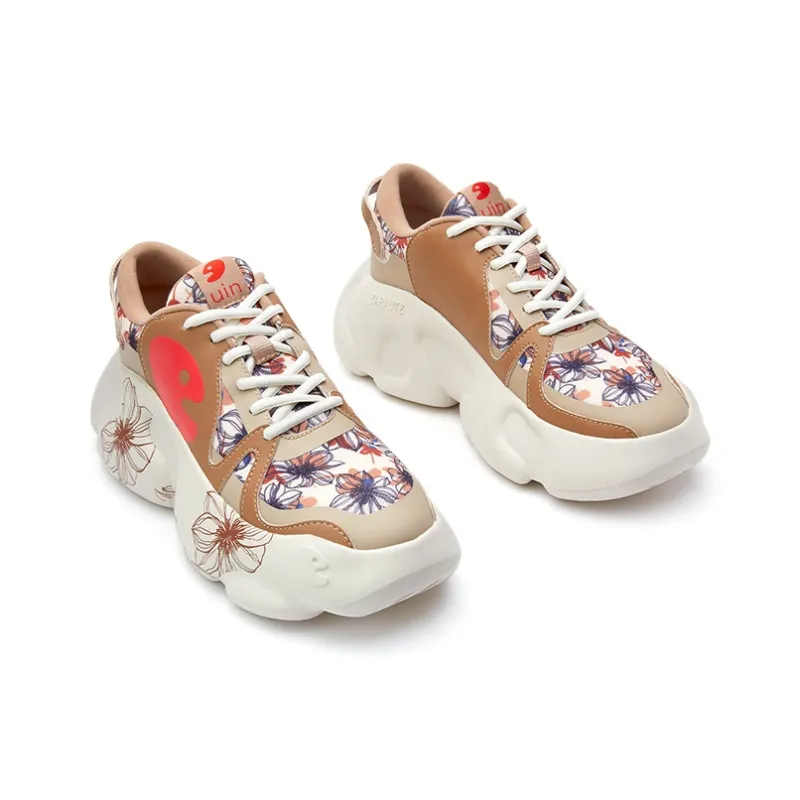 U.IN Zaluz Series Low-Top Chunky Sneakers Women's-1