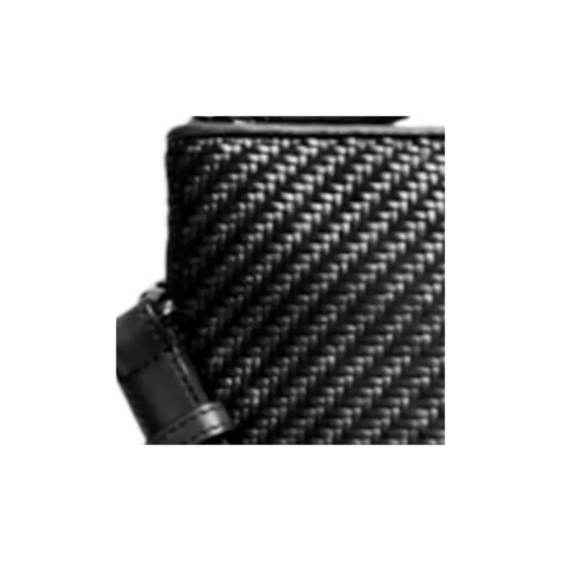 Zegna Lambskin With Calfskin Clutch Men's Black-3