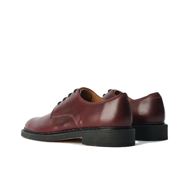 OUR LEGACY Uniform Parade Dress Shoes Unisex Burgundy-2