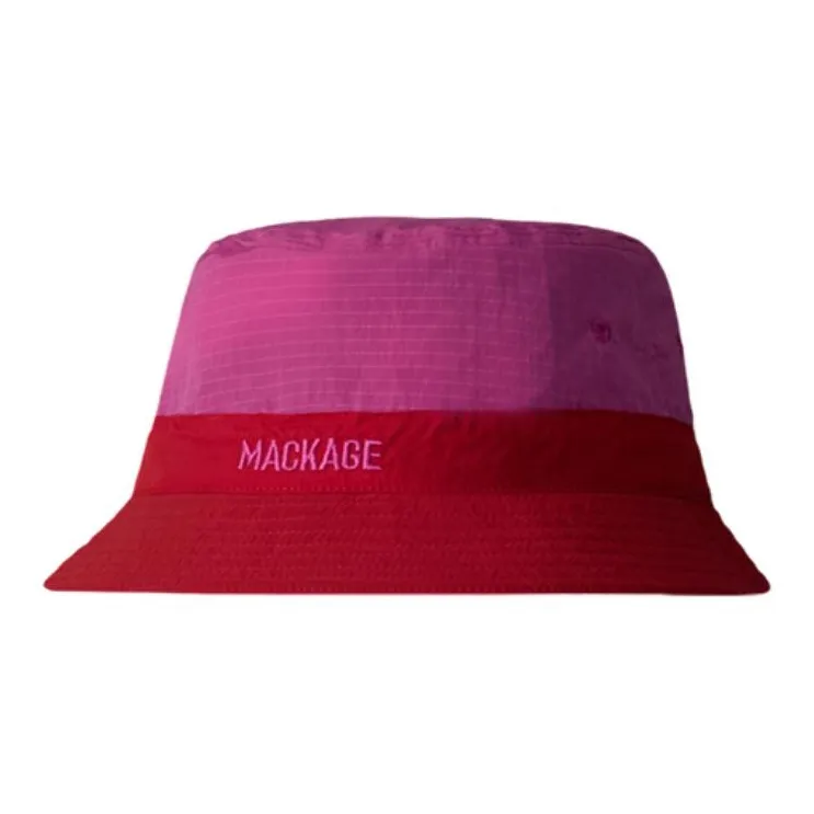 MACKAGE Polyamide Bucket Hats Unisex Fresh Red-0