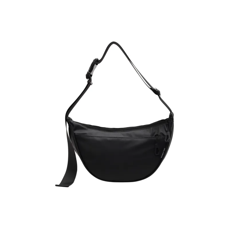 XIANGSU Fabric Shoulder Bag Women's Black-6