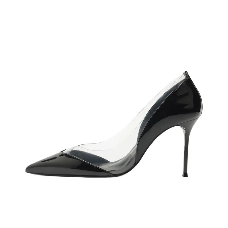 Schutz Andie Slim Heel High Heels 9cm Women's Black-0