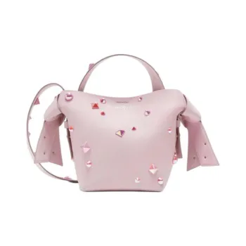 Acne Studios Calfskin One Shoulder Handbags Mini Women's Pink