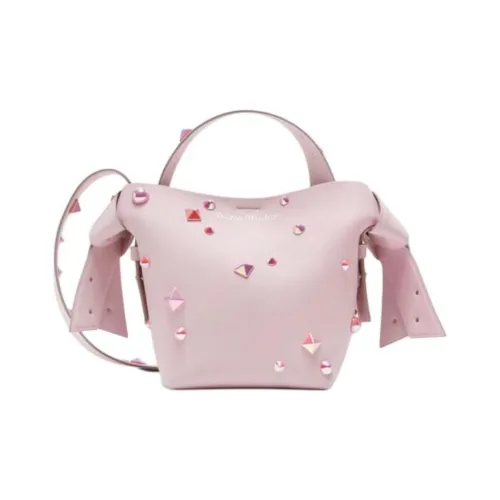 Acne Studios Calfskin One Shoulder Handbags Mini Women's Pink
