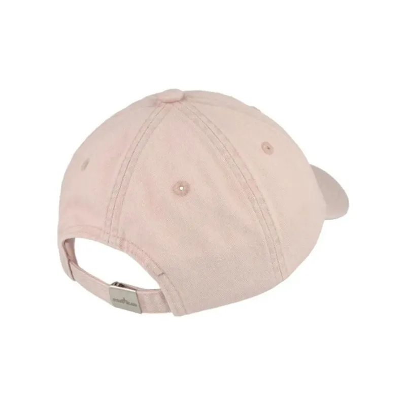 STONE ISLAND Logo Embroidered Baseball Cap-4