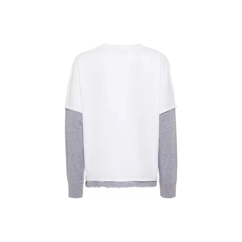 DSQUARED 2 Destroyed Invicta Long Sleeved T Shirt-1