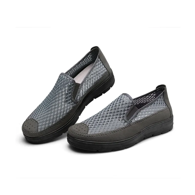 Strongman Casual Shoes Men Low Top Black/Gray-9
