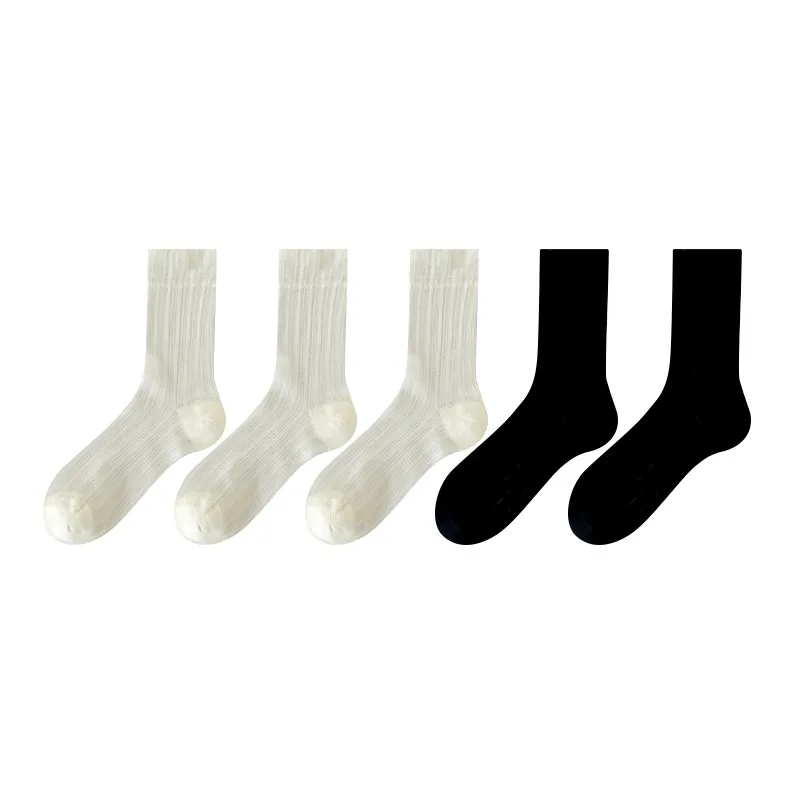 GRACEWELL Mid-Calf Socks Women's 5 Pack-21