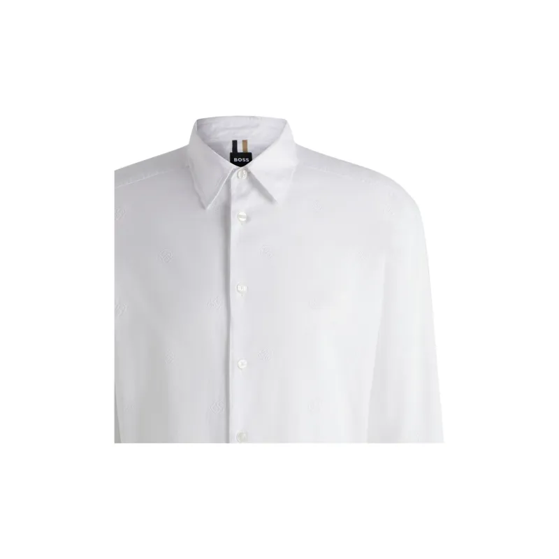 HUGO BOSS Shirts Men White-1