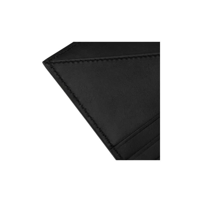 Lanvin Cow Leather Card Holder Women's Black-3