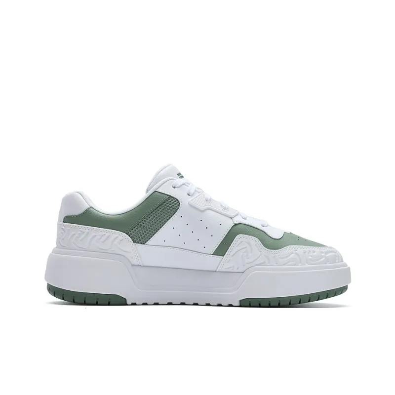 FILA CAMPUS Square Shoes Cushioning, Wear Resistant Low Top Skateboard Shoes Men's Green-1